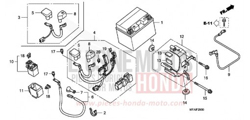 BATTERIE CBF10008 de 2008